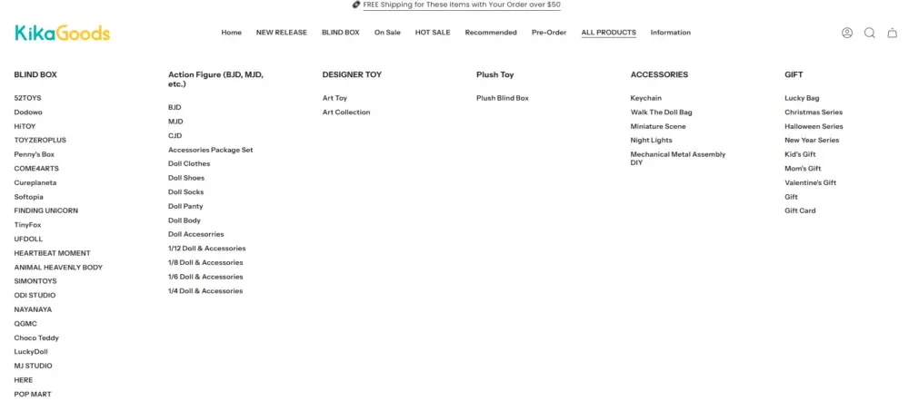 Shopify收藏玩具品牌官网设计与页面优化案例-首页：构建第一印象-模块化内容叙事