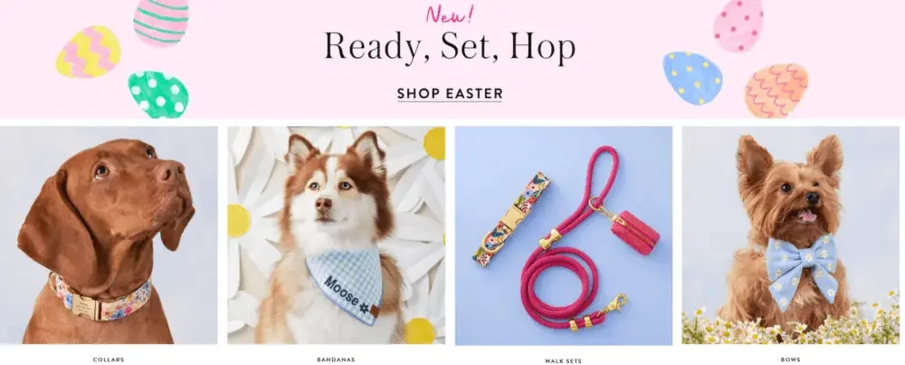 Shopify宠物用品品牌独立站网站设计案例-信息架构与首页规划-快速分类入口