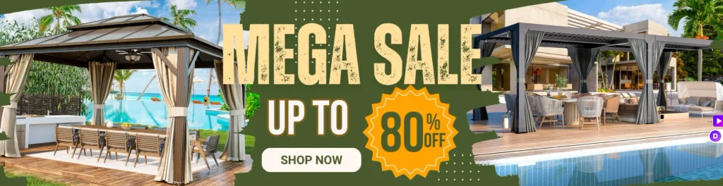 Shopify庭院凉亭品牌网站设计与视觉优化-打造生活方式驱动的 Hero 首屏