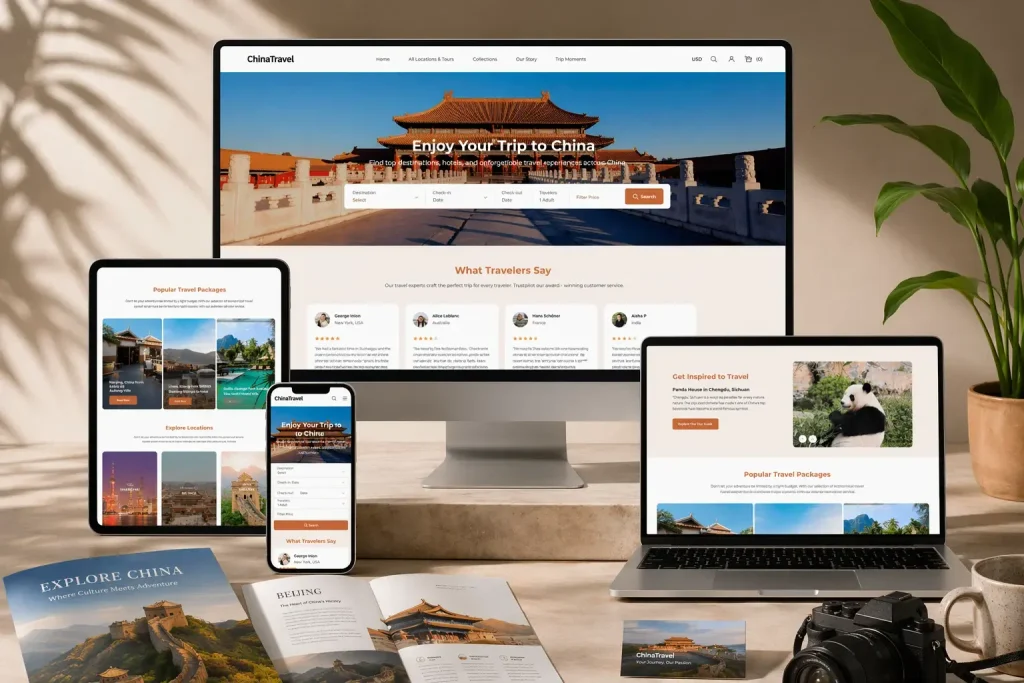 WordPress旅游预订类网站设计与用户体验优化-首页设计策略