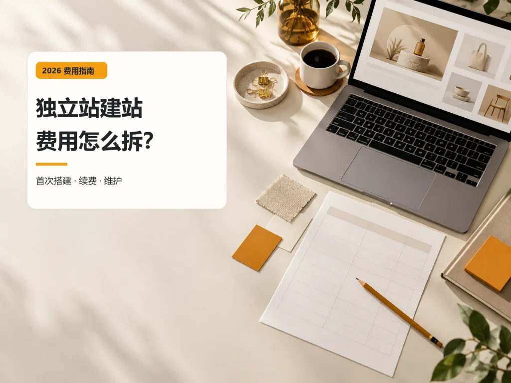 2026 年做跨境电商独立站要多少钱？按项目范围拆解预算