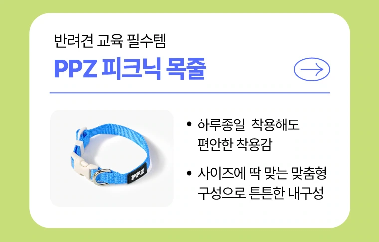 PPZ宠物胸背牵引套装：项圈模块：圆角卡片整理附件信息