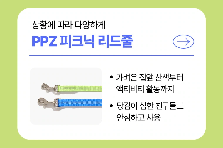 PPZ宠物胸背牵引套装：牵引绳模块：沿用附件卡片的统一结构