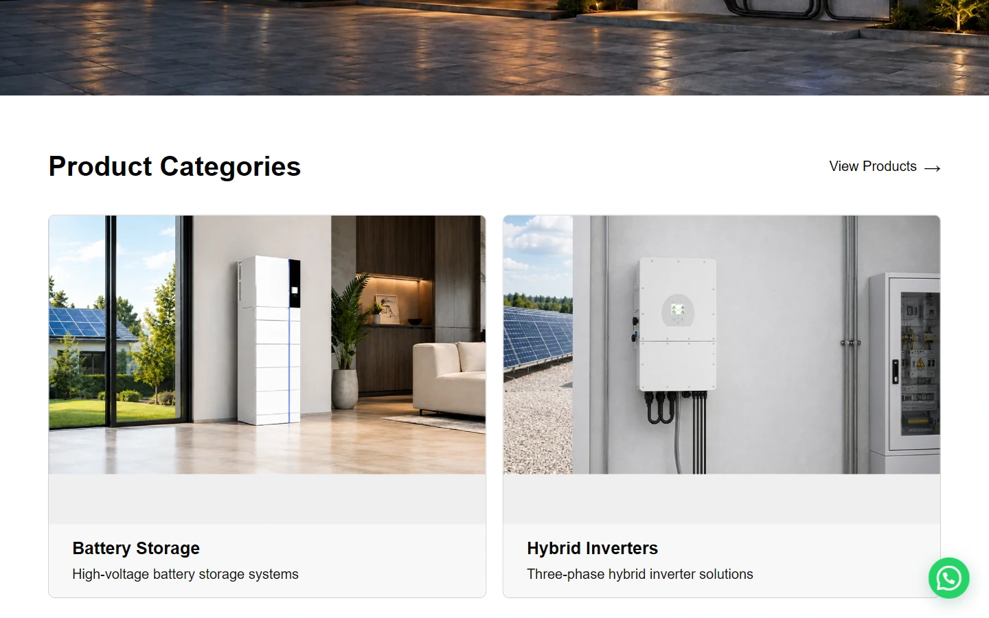 Energen 首页内容：把不同主题分开组织