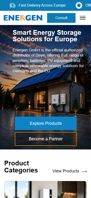 Energen 手机首页：按窄屏重新分配空间