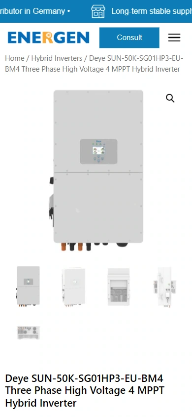 Energen 手机产品详情：按窄屏重新分配空间