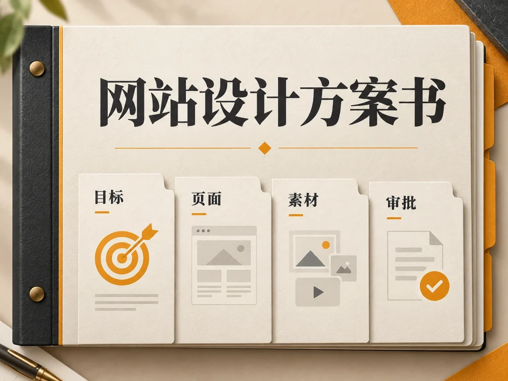 网站设计方案书怎么写？给设计公司的需求资料清单