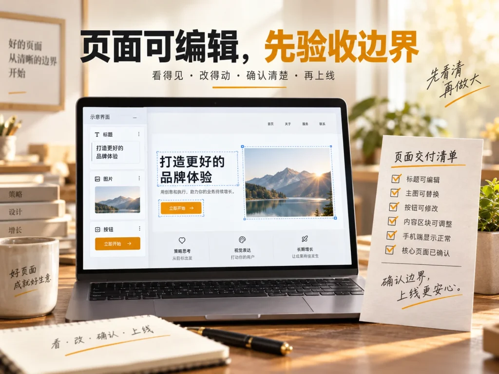 网站设计公司是否应该提供 Elementor 可编辑页面？交付与验收指南