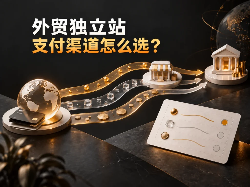 外贸独立站支付渠道怎么选？8家平台按国家、到账时长与换汇费用比较