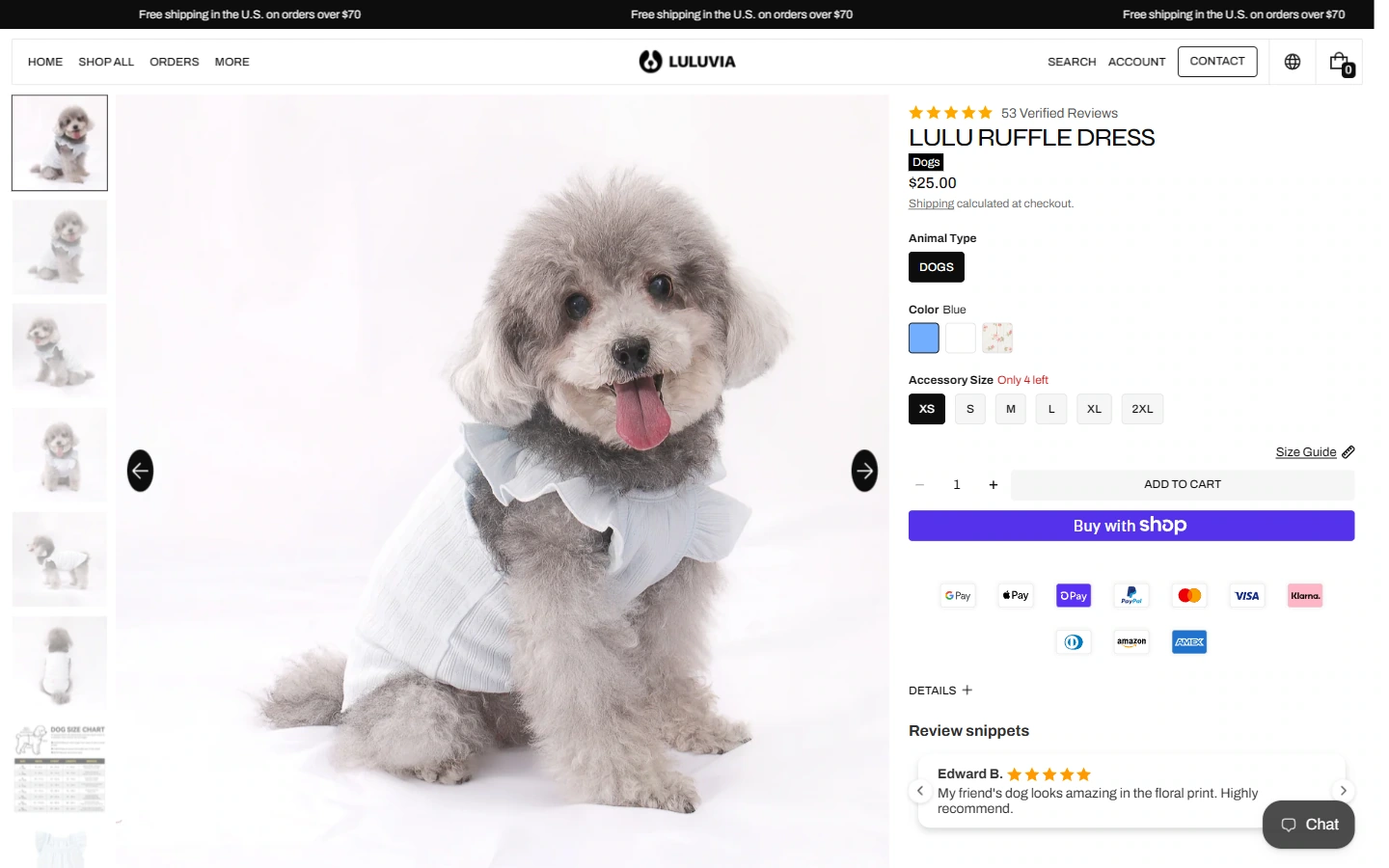 Luluvia 产品详情：让图像与商品信息保持相邻