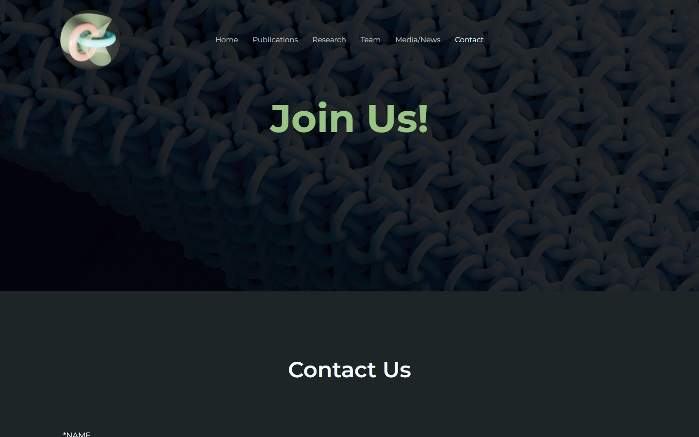 Intelligent Matter Lab 联系页面：让沟通信息有明确位置